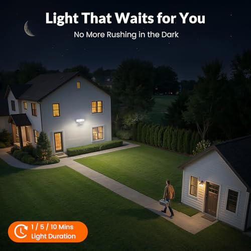 LED Security Light Motion Sensor Outdoor Lights