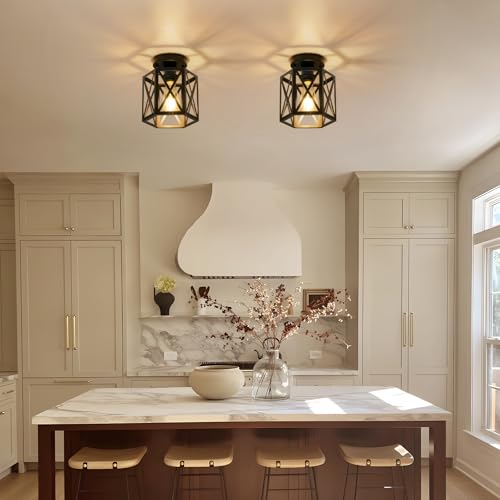 Semi Flush Mount Ceiling Light for Hallway Light Fixture