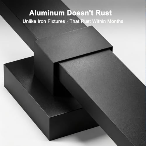 Aluminum 32 in Long Outdoor Wall Light Fixture
