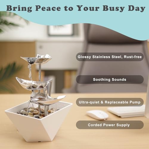Trilogy Tabletop Fountain with 3