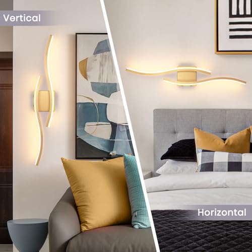 Modern LED Wall Sconce Set of Two (2 Count)