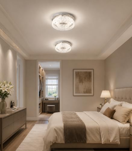 Chrome LED Ceiling Light