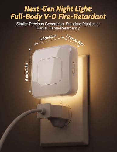 Backlit Motion Sensor Night Light 4 Pack (4 Count)