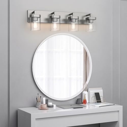 4 Light Bathroom Light Fixtures (4 Count)