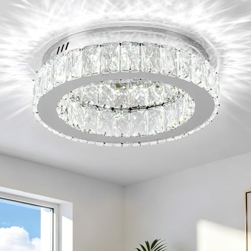 Modern Crystal LED Ceiling Light