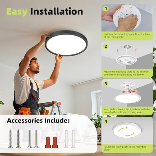 LED Flush Mount Ceiling Light