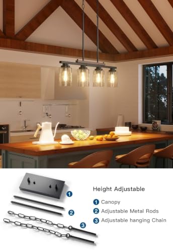 4 Light Dining Room Light Fixture