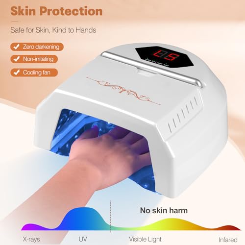 UV LED Nail Lamp Rechargebale
