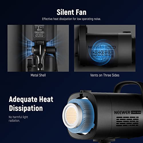 CB60 RGB 70W LED Video Light with App Control