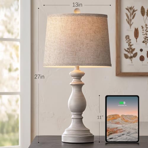 Traditional Table Lamp Set of 2 (2 Count)