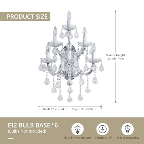 Modern Crystal Wall Sconce Lights