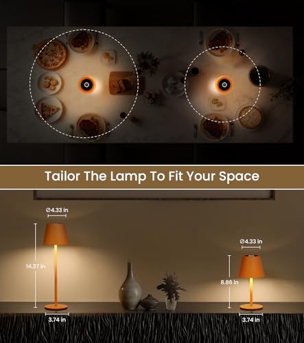 3 Pack Cordless Table Lamp