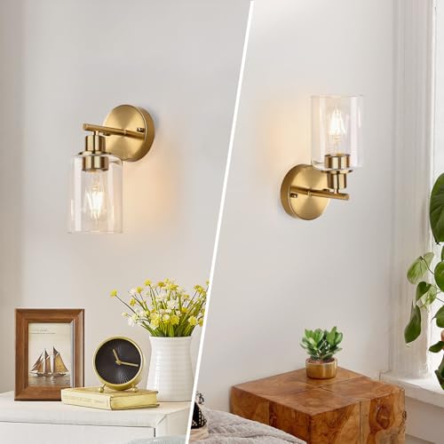 Set of 2 Wall Sconces for Bathroom (2 Count)
