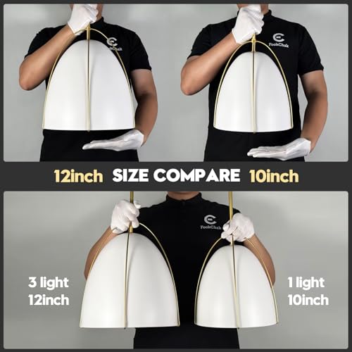 White Gold Pendant Light 3