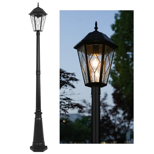 Outdoor Solar Lamp Post Light