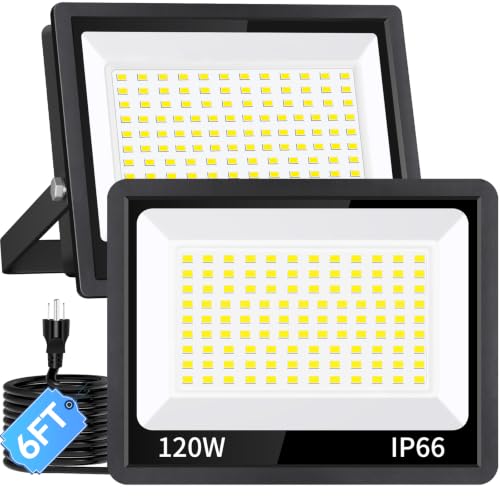 14400LM LED Flood Light Outdoor Plug in