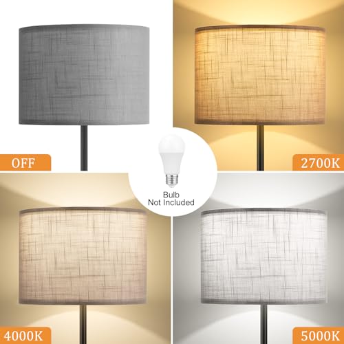 60'' Modern Floor Lamp with Shade