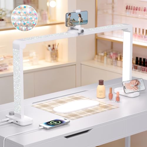 Half Moon Light for Nail Desk