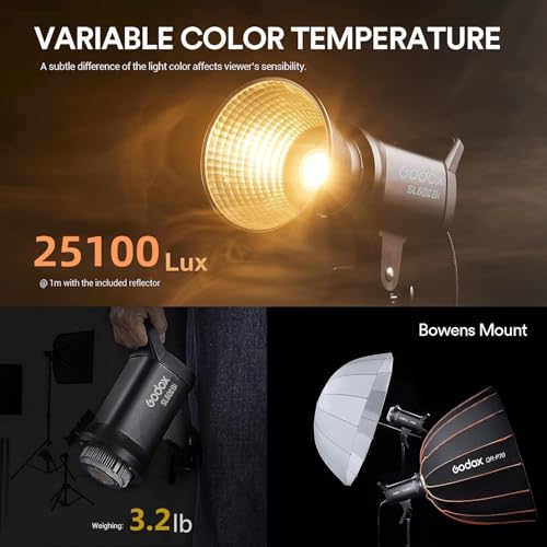 SL60IIBi Bi Color LED Video Light