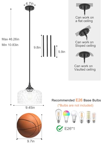Black Pendant Light Fixtures