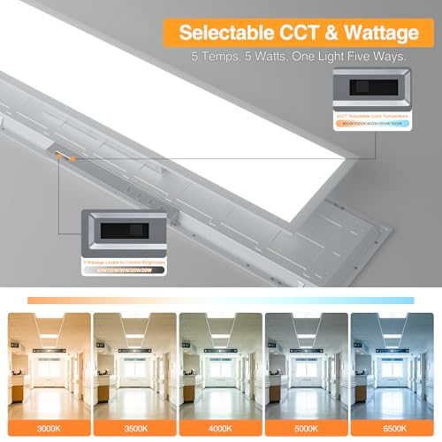 1x4 LED Flat Panel Light (6 Count)