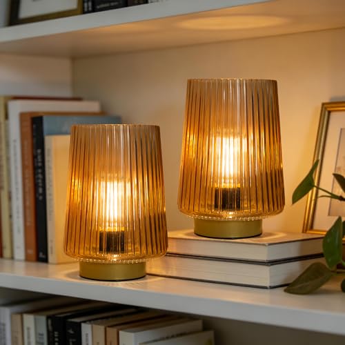 Battery Operated Lamp with Timer (2 Count)