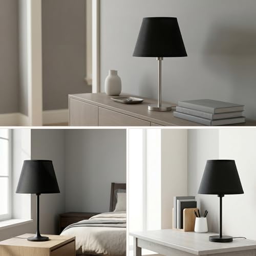 Black Empire Lamp Shades Set of 2 (2 Count)