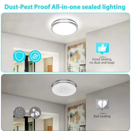 13 Inch Flush Mount Ceiling Lights