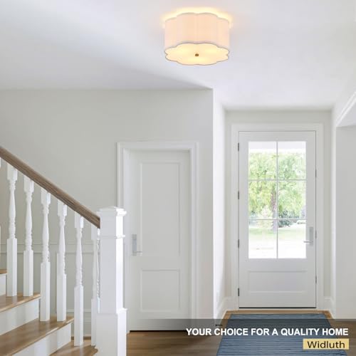 13" Gold Semi Flush Mount Ceiling Light