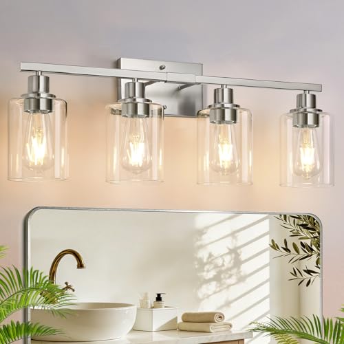 4 Light Bathroom Light Fixtures