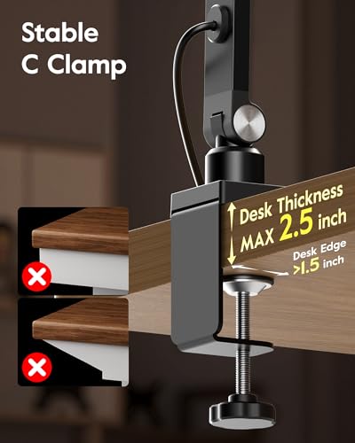 Led Desk Lamp with Clamp