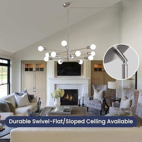 Modern Sputnik Chandeliers Light (12 Count)