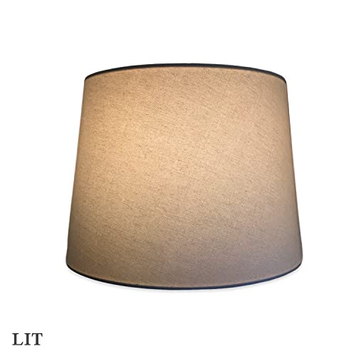 Tapered Shallow Drum Hardback Shade (2 Count)