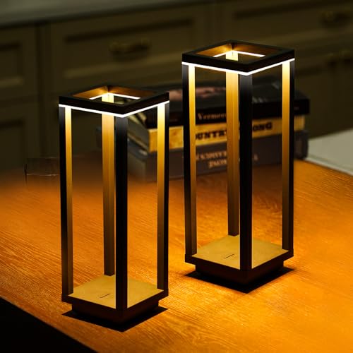 2Pack Cordless Table Lamp Rechargeable