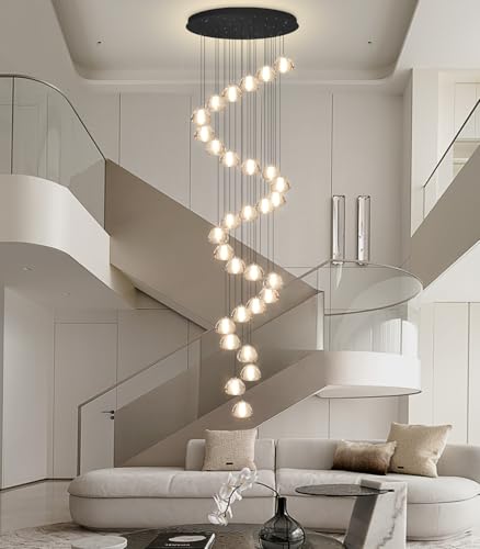 197'' Long Large Crystal Chandeliers 30