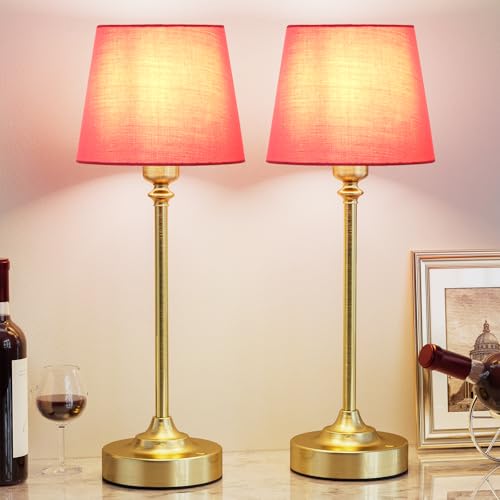 Cordless Table Lamps Rechargeable Set (2 Count)