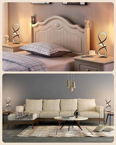 Set of 2 Cool LED Table Lamps