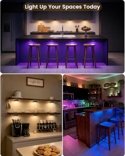 Puck Lights with Remote (2 Count)