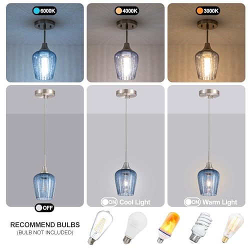 Mini Glass Pendant Light