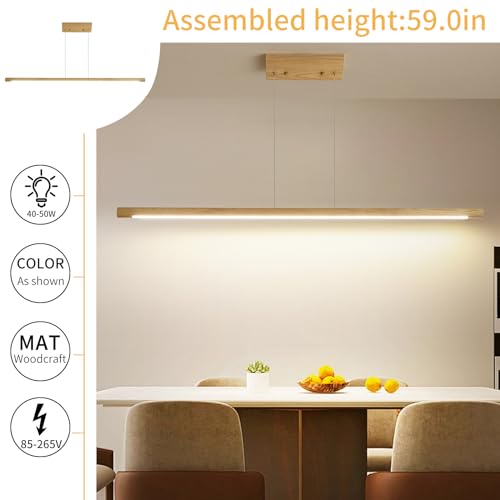 Modern Wooden Pendant Light