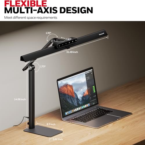 HJ1BK Eye Caring 1200LM LED Architect Desk Lamp for Home Office