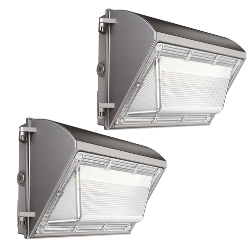 60W LED Wall Pack Light with Dusk to Dawn Photocell