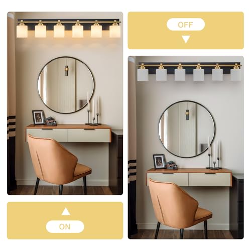 Modern Bathroom Light Fixtures Over Mirror