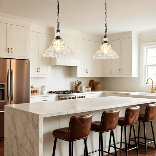 1 Piece Chandelier in Matte Black Finish with Flower (1-Light / Black and Chain Style)