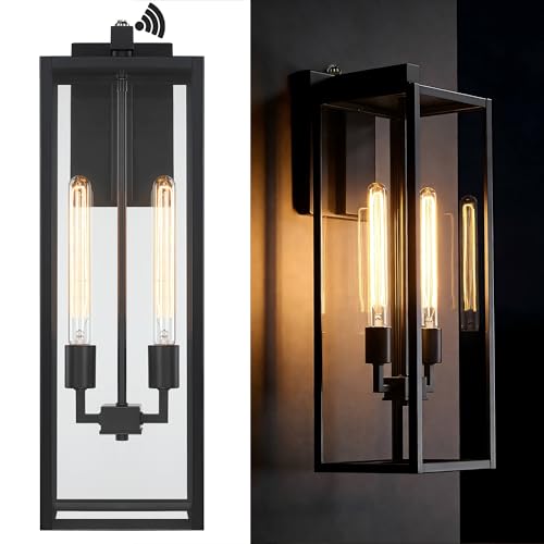 1 Pack 25 Inch Large Outdoor Wall Light Dusk to Dawn