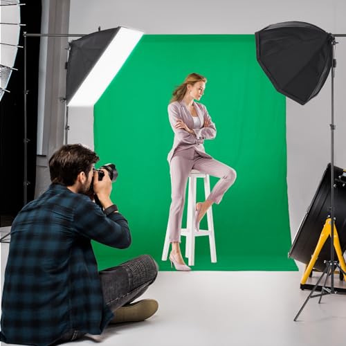 Photography Lighting Kit with Backdrops