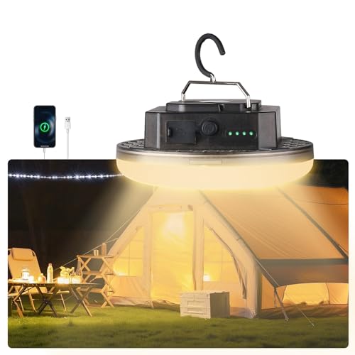 Transparent Portable Rechargeable LED Camping Lights