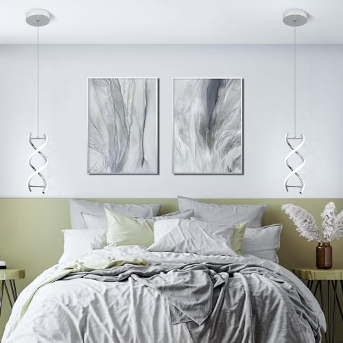 Spiral Led Pendant Light Fixture
