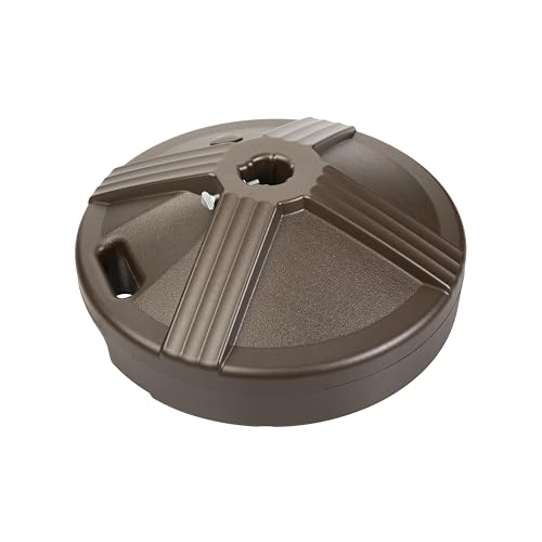 Durable Fillable Umbrella Base Designed to be Used with a Patio Table 3.5 pounds