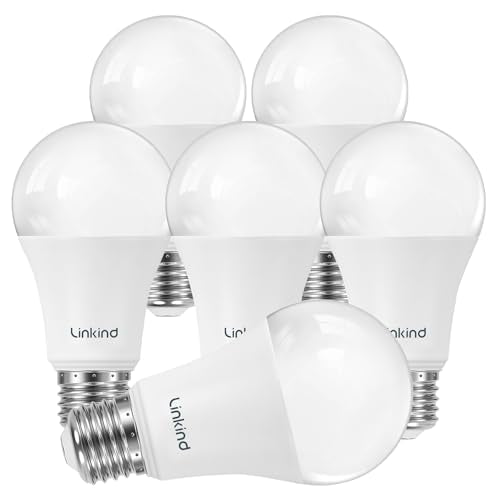 A19 LED Light Bulbs (6 Count)
